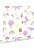 papel pintado unicornios morado lila