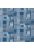 fotomural patchwork de retazos madras azul y gris